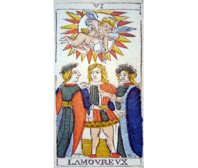 TAROT CLAUDE BURDEL 1751