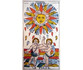 TAROT CLAUDE BURDEL 1751